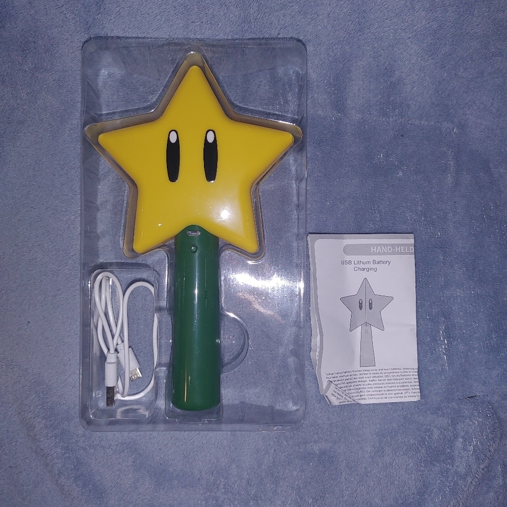 ❤️3/$15❤️Nintendo Yellow Star Handheld Toy